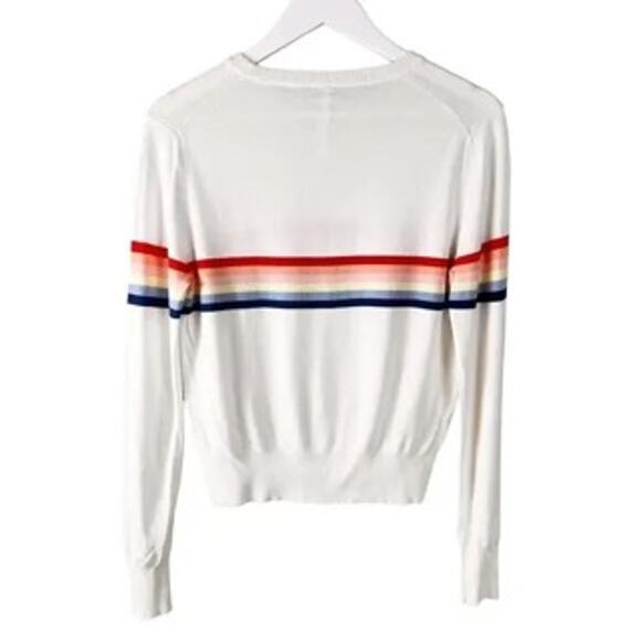 Spiritual Gangster x Madeleine Thompson Rainbow Sweater - Picture 2 of 7
